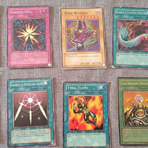 Yu-Gi-Oh! collectible cards from 1996 edition 1