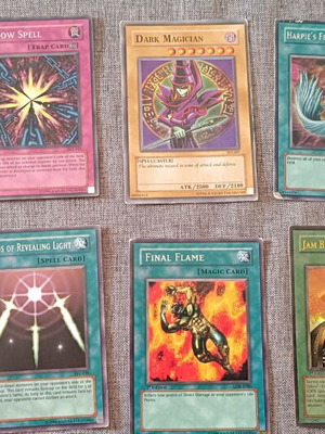 Yu-Gi-Oh! collectible cards from 1996 edition 1
