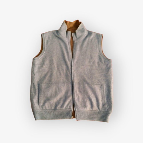 Dalmine double-sided wool vest size L like new