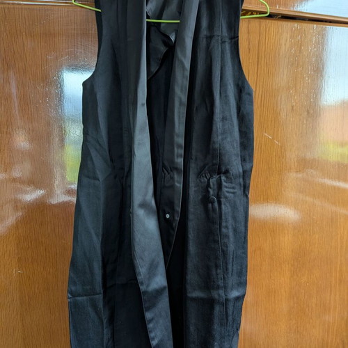H&M Sleeveless Blazer Dress XS new, black