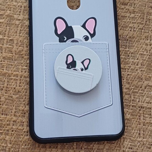 Xiaomi Redmi 9 phone case like new with pop socket