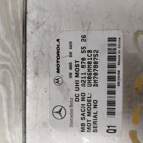 Bluetooth module 211 870 55 26 for Mercedes-Benz B-Class B 200 used