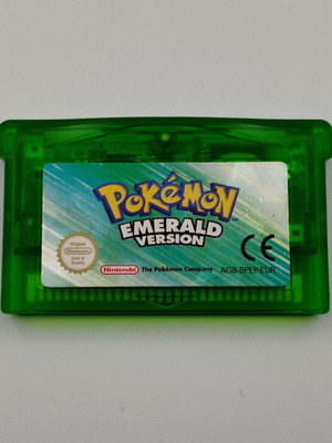 Pokémon Emerald Version Game Boy Advance κασέτα, EUR, νέα μπαταρία