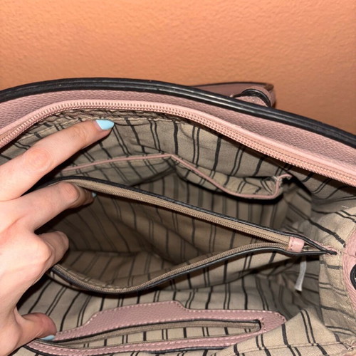 Shoulder bag new in soft pink color with long strap