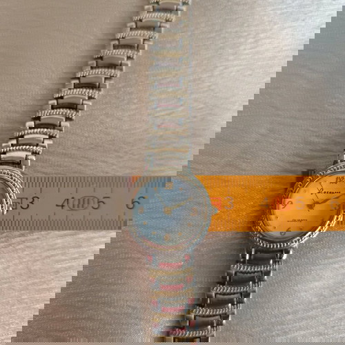 Larousse γυναικείο ρολόι quartz μεταχειρισμένο, διάμετρος 27 mm