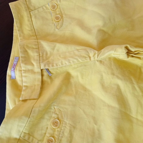 Yellow LAK large pants like new