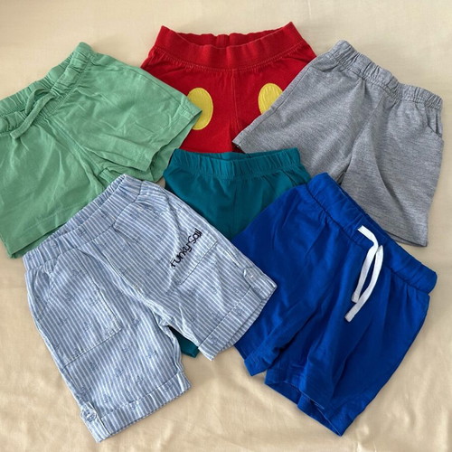 Set of 6 short pants for boy 3–12 months like new