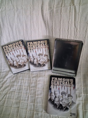Famous Generals of World War 2 2 DVDs and Pearl Harbor DVD brand new