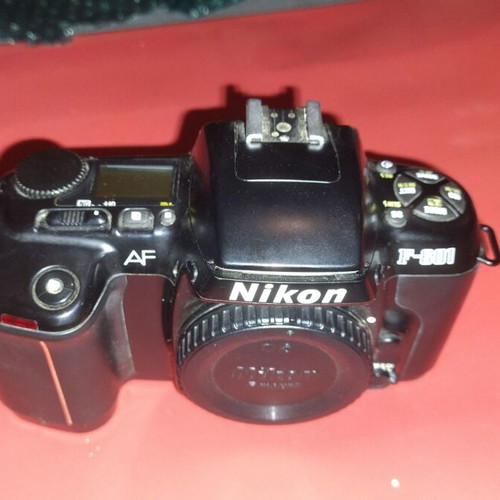 Nikon F-601 SLR 35mm film camera used