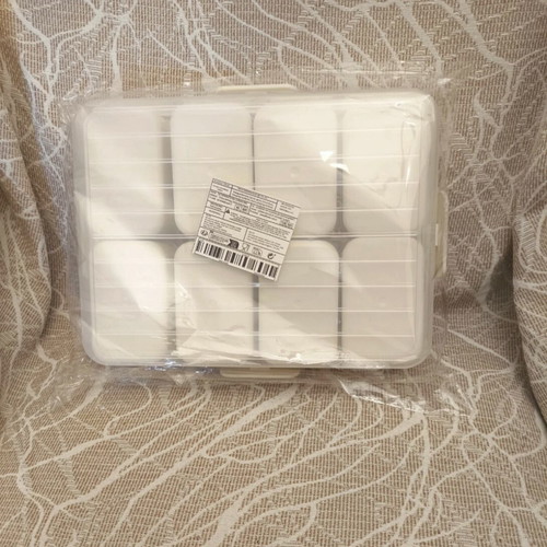 Food Storage Box with 8 Separate Compartments New, Airtight Lid