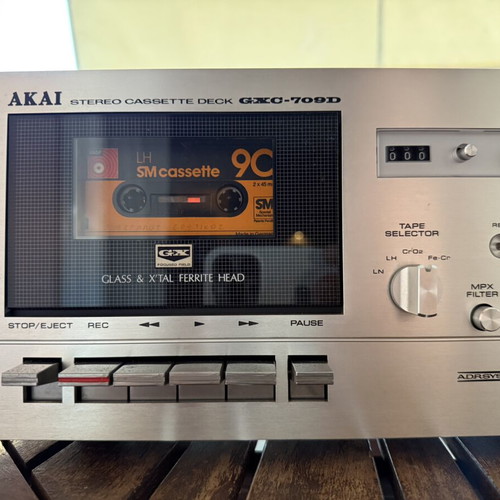 Akai GXC 709D vintage hifi κασετόφωνο