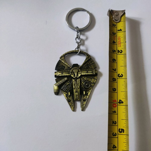 Millennium Falcon keychain bottle opener new