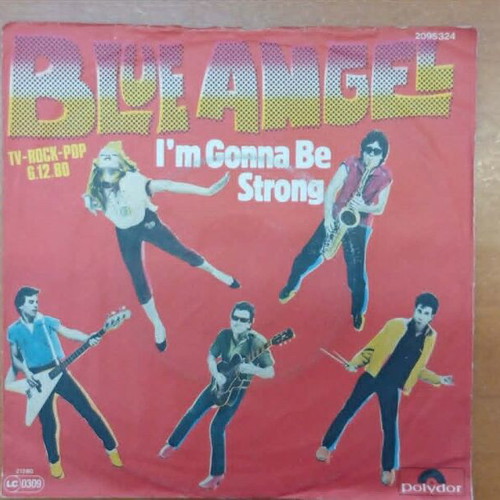 Blue Angel 7'' vinyl single used, pop, Cyndi Lauper vocals
