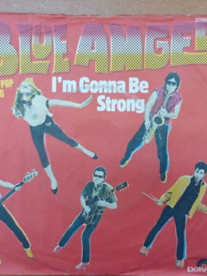 Blue Angel 7'' vinyl single used, pop, Cyndi Lauper vocals