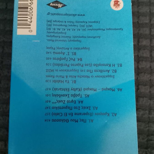 Alkistis Protopsalti Pes Mou Thalassa cassette tape used, entechno