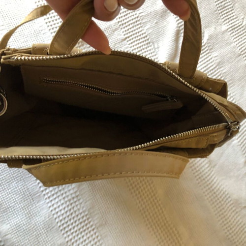 Zara cargo hand and crossbody bag like new, khaki