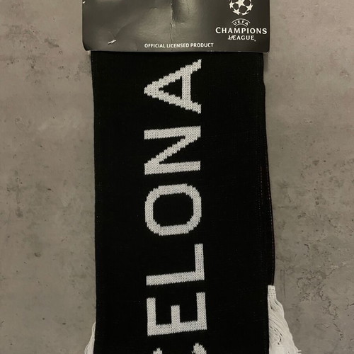 Barcelona Official Champions League scarf new, authentic