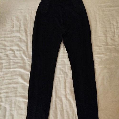 Esmara Fitted High-Waisted Pants Like New, Black
