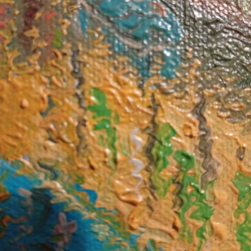 Πίνακας ζωγραφικής Colors of Venice, ελαιογραφία σε μουσαμά, καινούργιο
