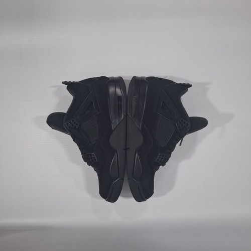 Jordan 4 Black Cat boots, size 43