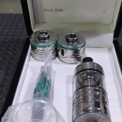 Triton RTA 22mm by Golden Greek new, polished with extra glass and PMMA tank