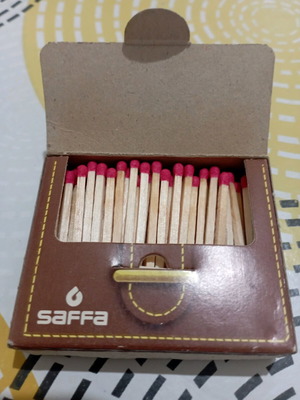 Saffa collectible matchboxes set like new, 2 pieces