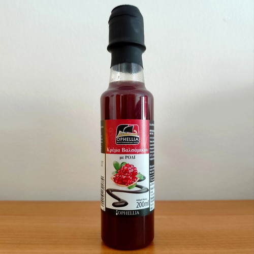 Balsamic Cream with Pomegranate 200ml new Greek product