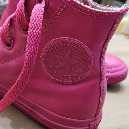 Converse Chuck Taylor All Star Rubber High Top new, pink size 32
