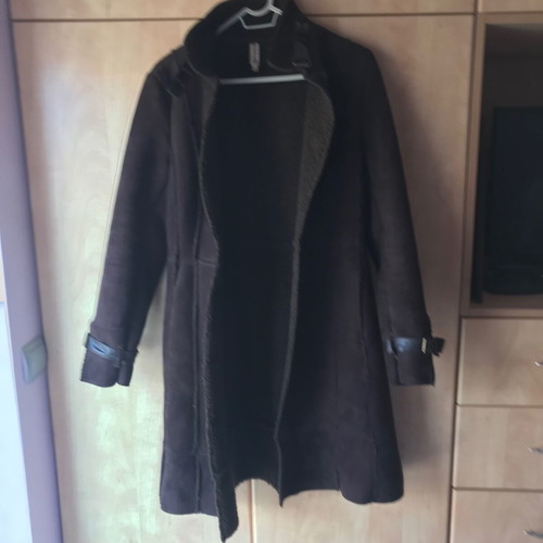 Mouton Coat Like New, Size Small-Medium, Brown