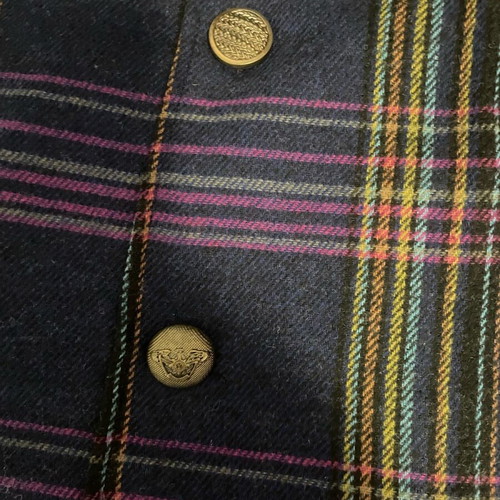 Joe Browns plaid skirt like new with buttons, multicolor, size XXL
