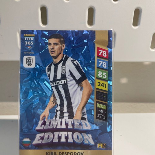 Panini FIFA 365 Kiril Despotov Limited Edition new