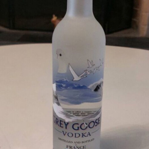Grey Goose Vodka 200ml sealed collectible bottle