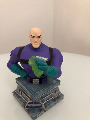 Lex Luthor φιγούρα bust paperweight Justice League animated μεταχειρισμένη