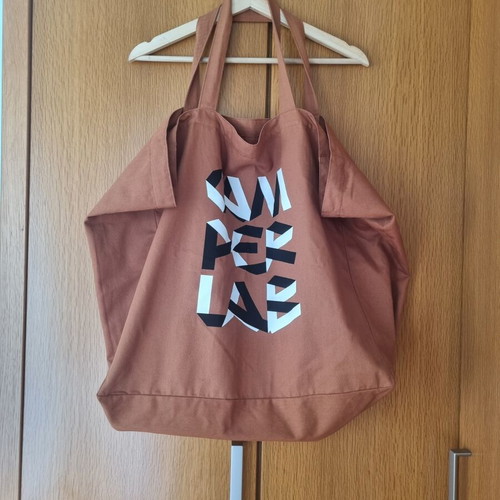 Camper backpack bag like new, brown