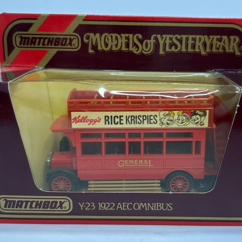 Matchbox 1986 Models of Yesteryear Y-23 1922 A.E.C. Omnibus like new
