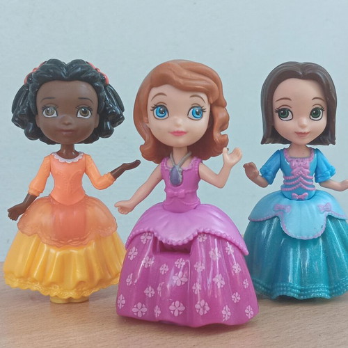 Disney Princess Sophia Mattel figures used, collectible