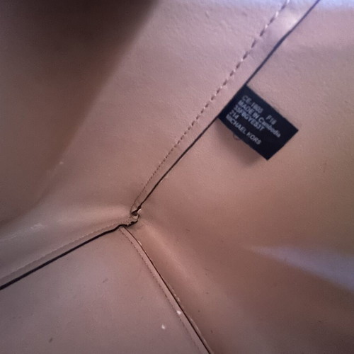 Michael Kors bag used, brown with crossbody strap