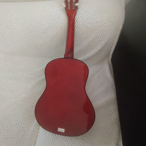 Wooden children's guitar used, 78 cm
