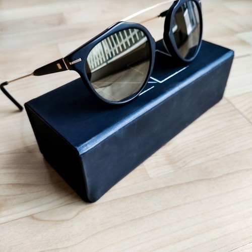 Brixton women's sunglasses used, black with gold details
