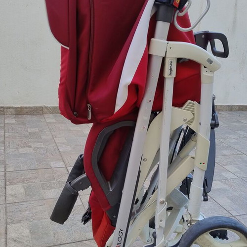 Inglesina Trilogy stroller used with extras and rain cover