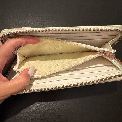 White leather wallet Folli Follie used