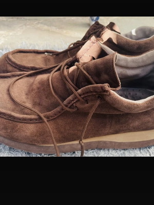 Napapijri suede boots used, brown