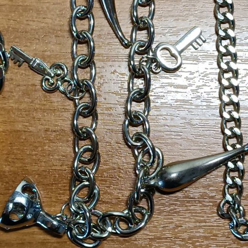 Neck chains used, pack of 5 pieces