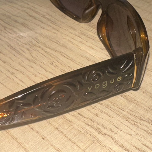 Vogue sunglasses like new, black and brown, with case