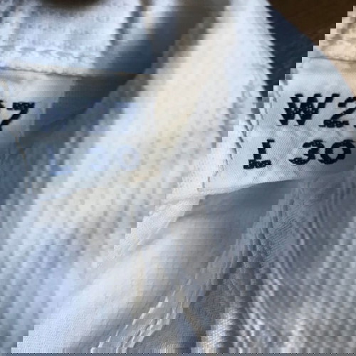 Παιδικό λευκό παντελόνι Benetton μεταχειρισμένο, 12 ετών, 100% βαμβακερό