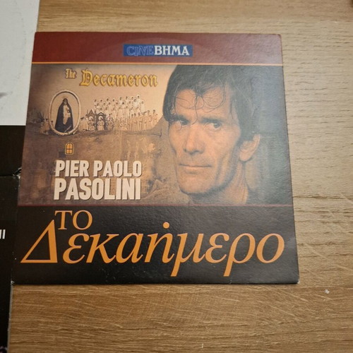 Pier Paolo Pasolini 4 DVD movie collection like new with subtitles