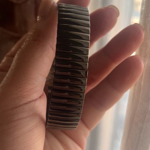 Swatch 90s watch used, black and silver