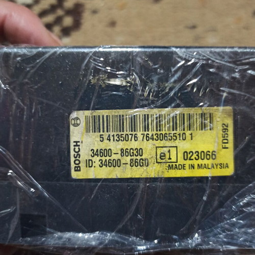 Display clock for Suzuki IGNIS 2003-2008 used, 34600-86G30