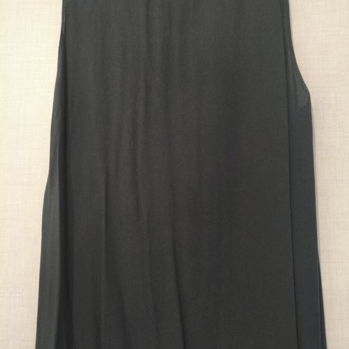 Platinum summer dress kaftan black with gold ancient Greek designs one size like new