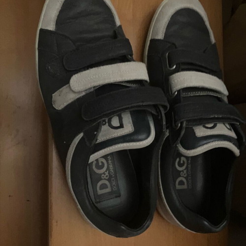 Dolce & Gabbana sneakers like new, sizes 40-41, black and grey